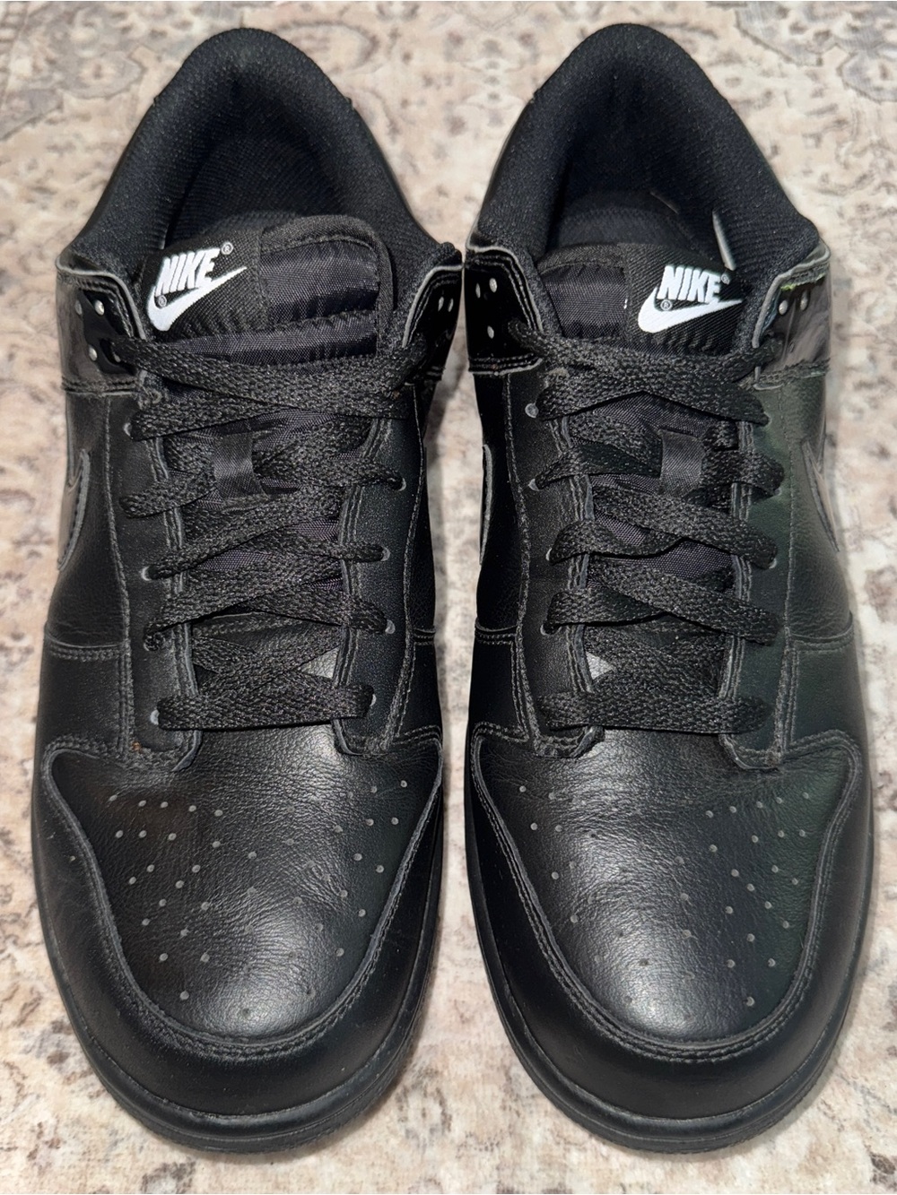 2012 Nike Dunk Low Golf Shoes Black Men’s Size 9.5 484294-003 Mint Condition